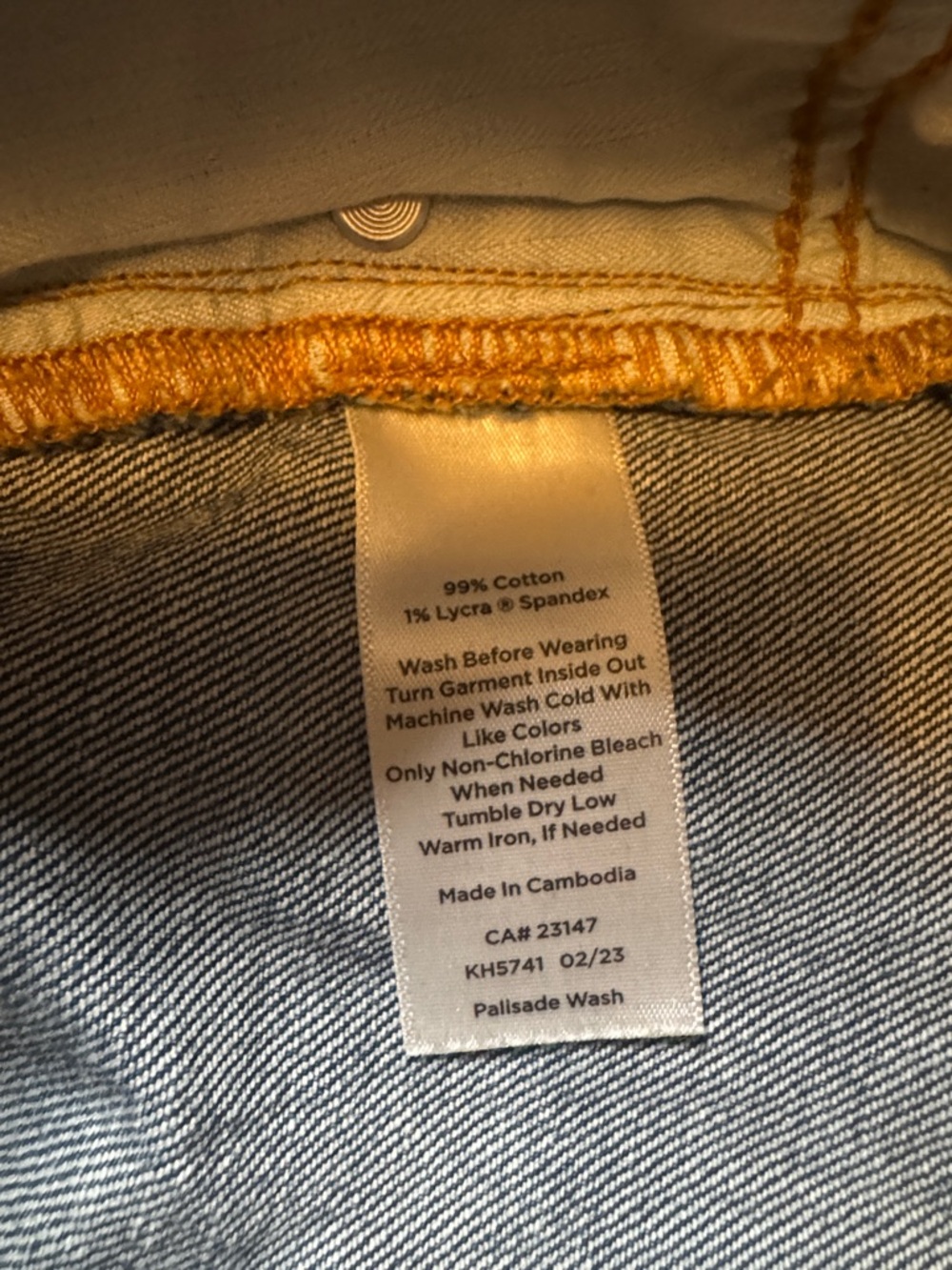 Talbots Women's Straight Leg Jeans - Dark Blue Size 16W - Picture 6 of 9